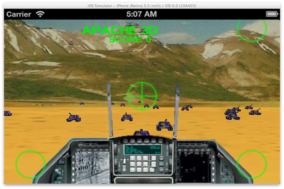 Screenshot Apache Missions 3D Screenshot Apache Missions 3D
